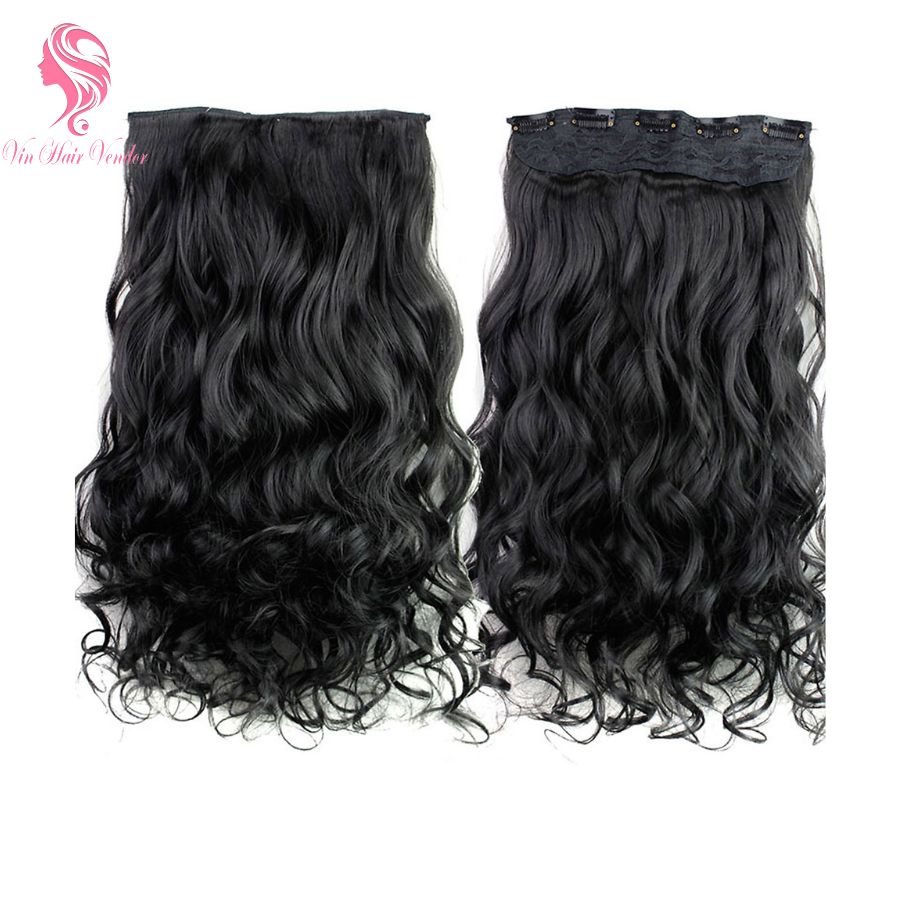 Natural-Color-Wavy-Clip-In-Hair-Extensions-1