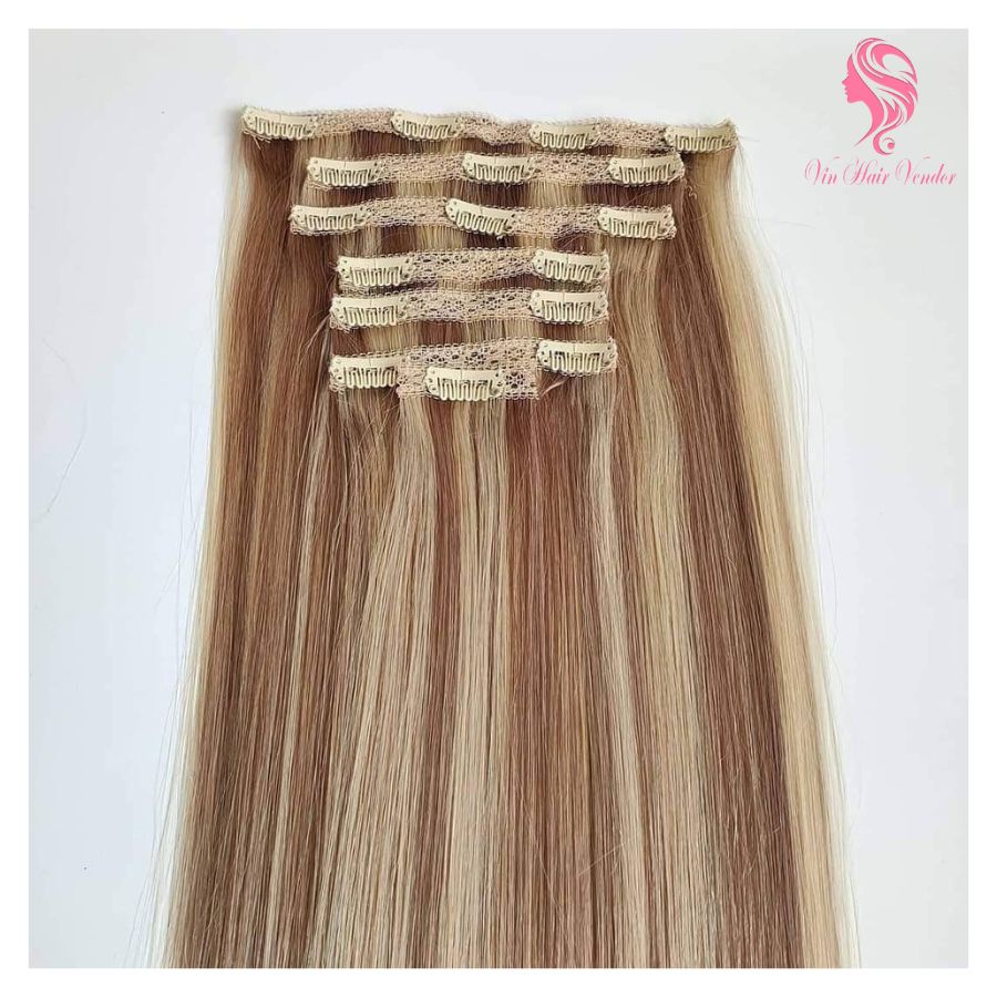 natural-straight-light-color-clip-in-hair-extensions-1