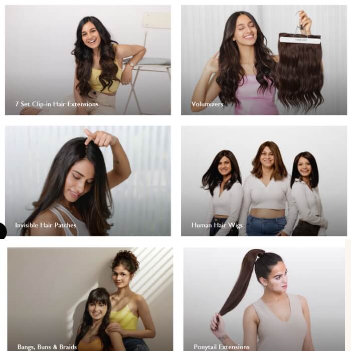 1 Hair Stop offers a variety of hair extension products