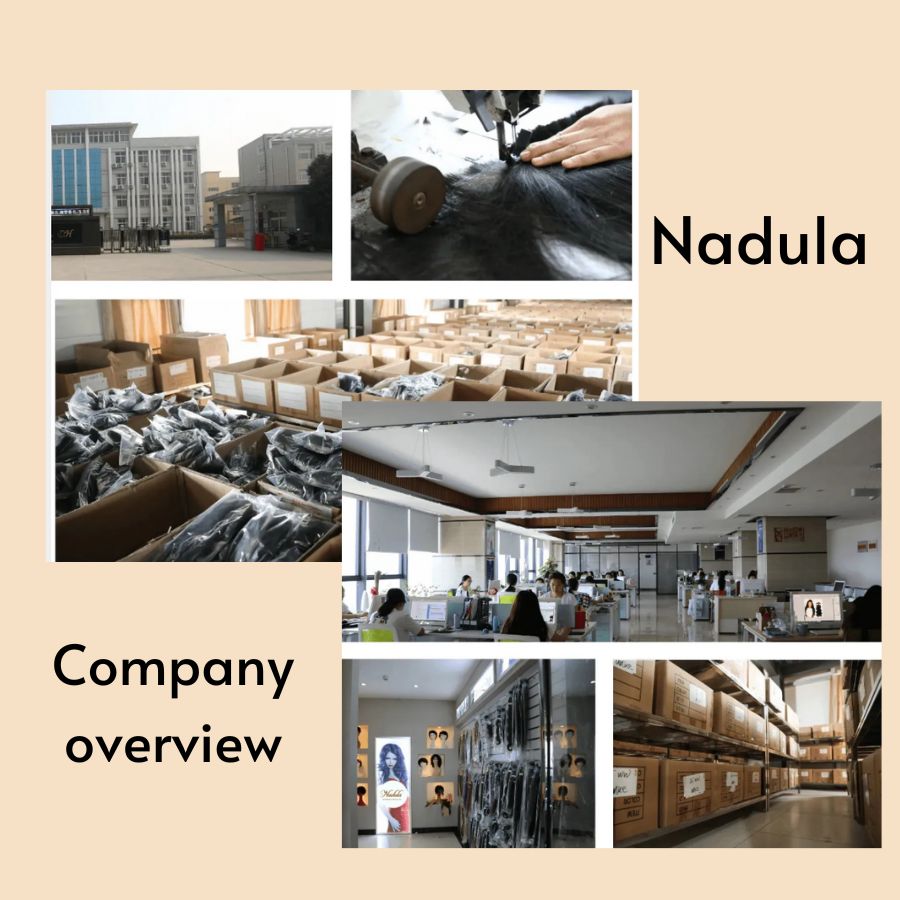 Not only has a factory and warehouse in China, Nadula Hair also has a warehouse in the US