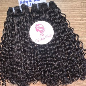Natural-Color-Small-Curly-Weft-Hair