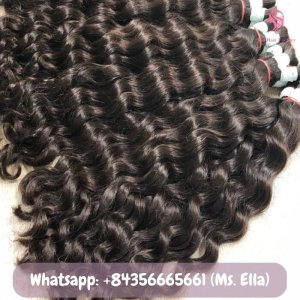 raw-Vietnamese-hair-black-color-curly-bulk-hair-w19-3
