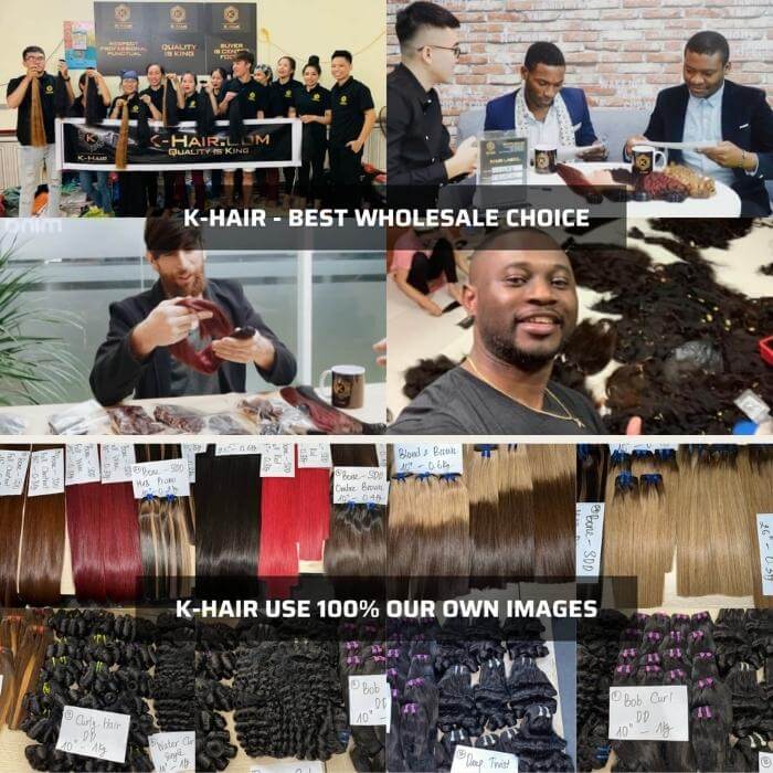 K Hair is a reliable and trustworthy Vietnamese hair extensions factory