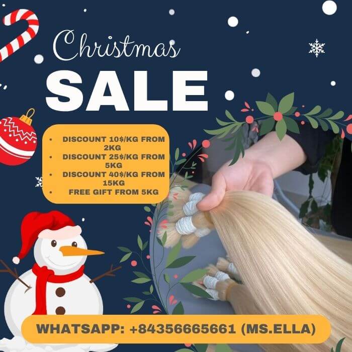 Vin Hair Factory has special offer for Christmas pre-order