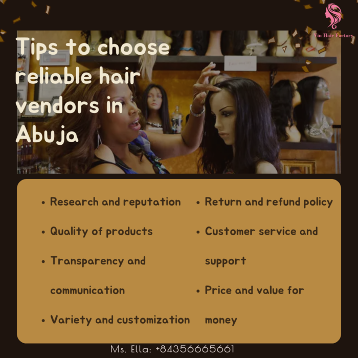 These tips will help you choose reliable hair vendors in Abuja.